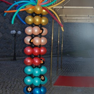 Balonkové prostorové dekorace