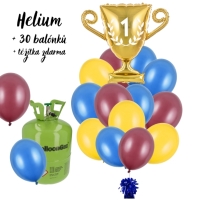 Helium set - helium + balonky - Sparta Fans