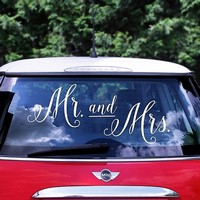 SAMOLEPKA na auto Mr. and Mrs. Bl