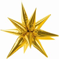 BALNEK fliov Hvzda 3D 95cm zlat