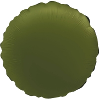 Balnek fliov Kruh olivov zelen, matn 45 cm