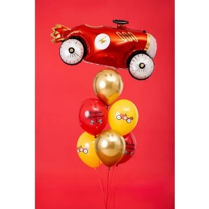 Balnek latexov Happy Birthday Car mix 30 cm 1 ks