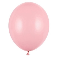 Balnky latexov pastelov Baby Pink 23 cm 100 ks