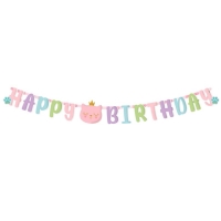 Banner Happy Birthday Koi princezna 2 m