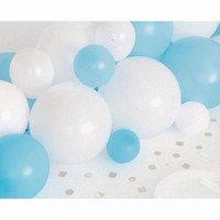 SADA balnk a konfet pro dekoraci stolu modrobl