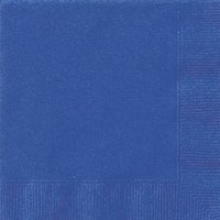 Ubrousky paprov, krlovsky modr 50 ks - 16,5 x 16,5 cm