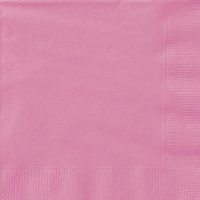 Ubrousky paprov banketov Hot Pink 13 x 13 cm 20 ks